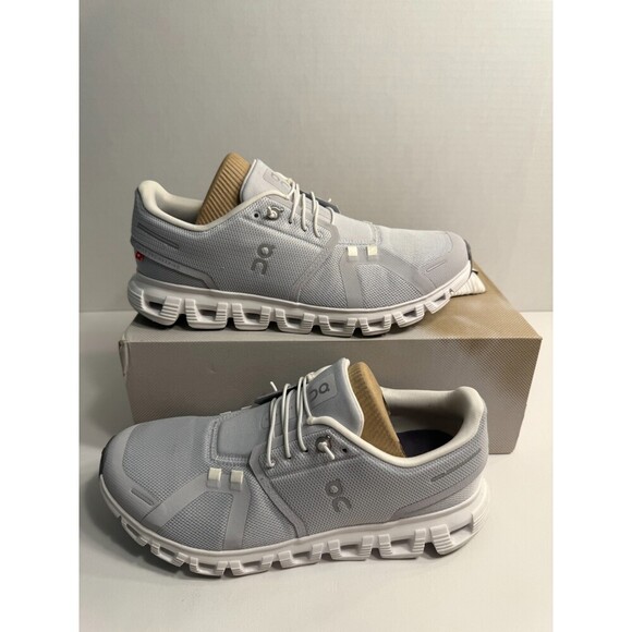 On Shoes - .10058 On Cloud 6, Glacier White, Womens Running Shoes-US 10 Womens